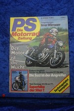 Ps Moto Rivista 10/79 Zündapp Ks 50 Kawa Z650 Suzuki Ts 250 Yamaha Dt 250