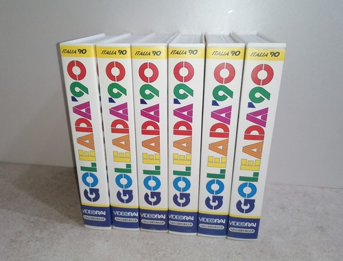 Vhs goleada italia 1990 la - italia,