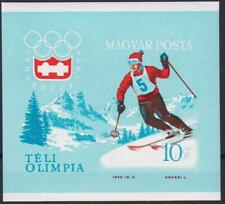 Ungheria 1964 Innsbruck Giochi Olimpici Invernali Sci Discesa Sport Imperf MNH