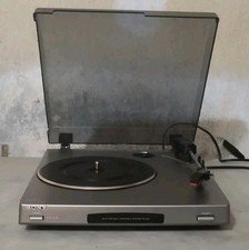 SONY PS-J20 GIRADISCHI AUTOMATICO CON ADATTATORE 45 GIRI ORIGINALE SERIE MINI