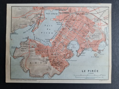 Antica mappa del 1909 - ,