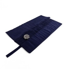 Rotolo Porta Orologi 8 Tasche in Velluto – custodia da Viaggio Elegante