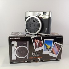 Fujifilm Instax Mini 90 Neo Classic fotocamera istantanea nero/argento con scatola + caricatore