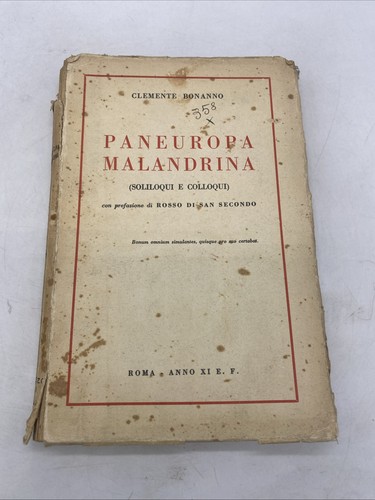 Clemente bonanno paneuropa - clemente,