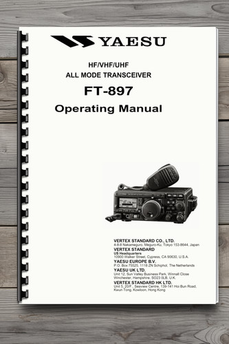 Yaesu 897 vhf uhf - yaesu, all