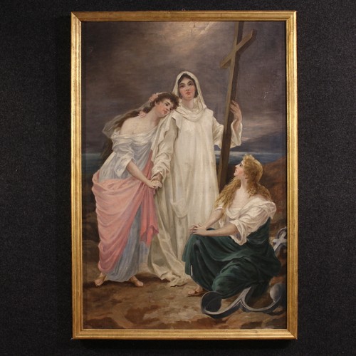 Dipinto olio tela quadro