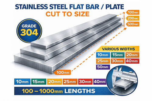 Barra piatta acciaio inox - piatta,