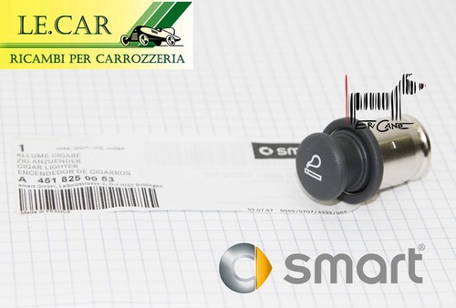 Accendisigari nero smart - nero,
