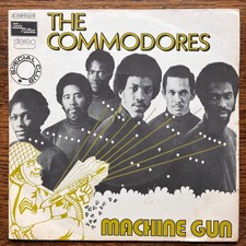 Commodores - Machine Gun - Vinyl 7’’ 45T - 1980’s - NM