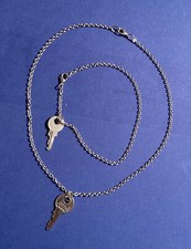 bracciale braccialetto chiave parure collana Uomo Donna