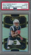 2017 PANINI SELECT #308 SONY MICHEL PSA 10 GEM MINT 2018 XRC PRIZM RDM POP 7 LAR