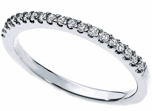 Anello fedina eternity oro - anello,