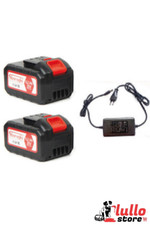 KIT 2 BATTERIE 21V 5,2 Ah + CARICABATTERIA SBARAGLIA PER ABBACCHIATORE