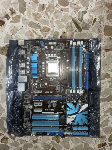 Asus p7h55 con cpu - con, intel