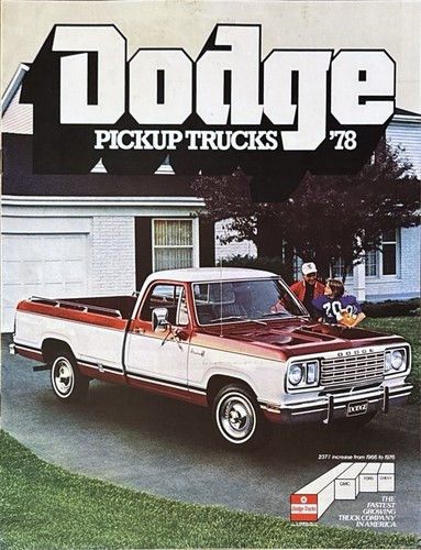 Dodge pickup trucks depliant - dodge,