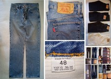 JEANS LIVE LY'S mod 5001, taglia 48, cotone blu, ed altre varie marche e modelli