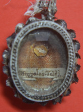 RARE relic reliquiario  RELIQUIEN shrine RELICARIO SAN NICOLA DI TOLENTINO