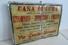 insegna casa di cura stomaco intestino fegato vie genitali urinarie Torino