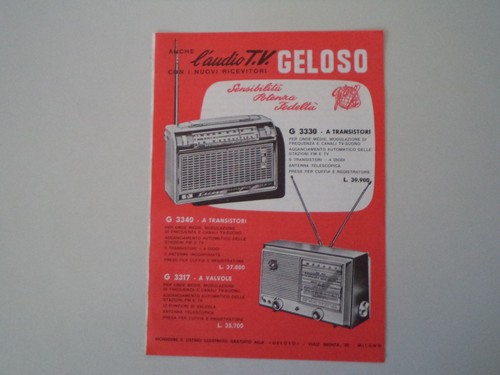 Advertising pubblicità 1962 - advertising,