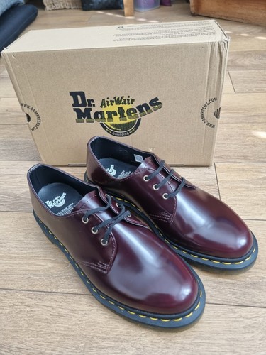 Martens vegan 1461 - dr., rosso