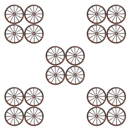 Ruota carro legno artigianale