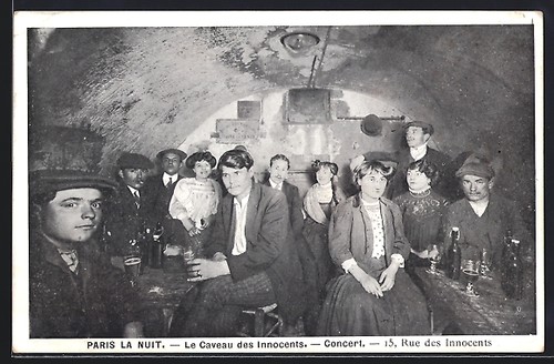 Cpa paris caveau - cpa,