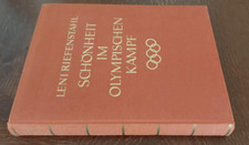 Leni Riefenstahl Book  Schönheit im Olympischen Kampf 1st Edition 1st Print 1937