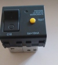 MAGNETOTERMICO  DIFFERENZIALE  1P+N, 16 A -  10 mA -3KA - ABB 2CSE1309EL