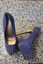 Blu Studied taglia 5 tacchi