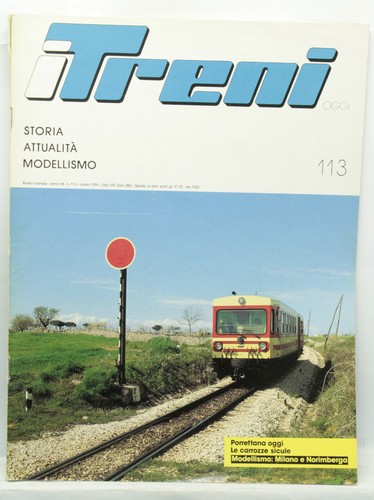 Treni oggi 113 mar 1991 - oggi,