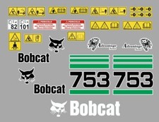 Bobcat 753 decalcomanie