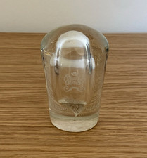 Bonde en verre presse papier