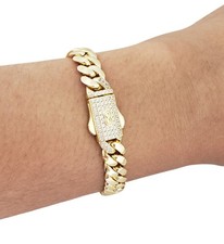 Bracciale uomo donna placcato