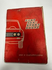 Libretto FIAT 124 SPORT COUPÉ