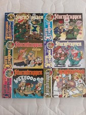 Mini Lotto 6 Strisce Fumetto Bonvi Sturmtruppen (Buoni Vedi Foto) + 1 Omaggio