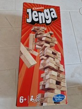 JENGA GIOCO DA TAVOLA PRECISIONE E ABILITÀ HASBRO GAMING ORIGINALE 6+ USATO 