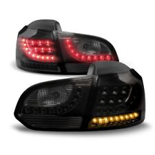 Per VW GOLF 6 Originale Newdesign Fanali LED Nero Dinamico Lampeggiatore Freccia