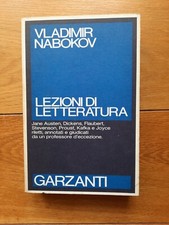 Vladimir Nabokov Lezioni Di Letteratura Garzanti Prima Edizione 
