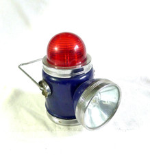 vecchia torcia REDSPOT HONG KONG VINTAGE LAMPADA CAMPEGGIO PILA BATTERIA NN TEST