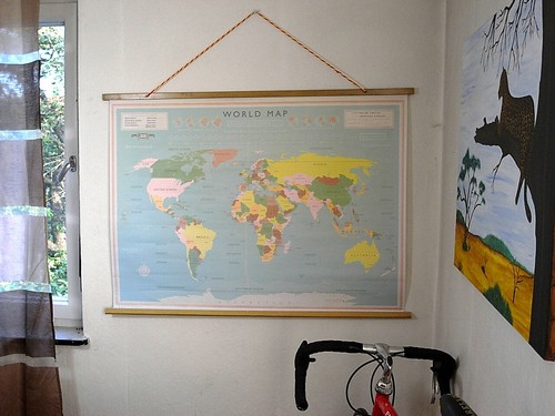 Mappa del mondo - , stampata