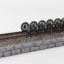 HO Scale 36" Metal Wheels