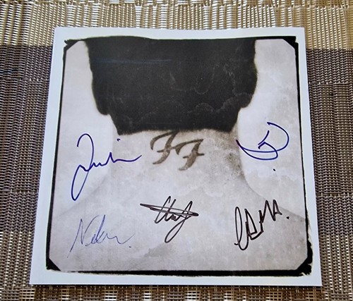 Autografo firmato foo - cd,