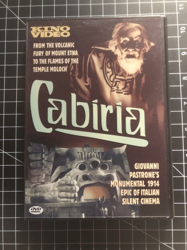 Cabiria dvd 1914 giovanni - cabiria,