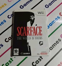 NINTENDO WII SCARFACE THE WORLD IS YOURS DISCO COME NUOVO ITALIANO COMPLETO 