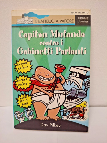 Book libro capitan mutanda - libro,