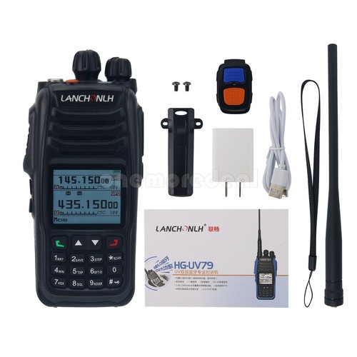 Uv79uv 5km bluetooth walkie - hg-uv79uv,