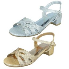 Sandali Con Tacco Glitterati