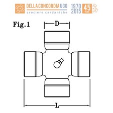 CROCIERA CARDANICA 42 x 104,5