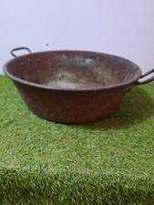 Grande padella vintage in rame