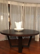 Tavolo rotondo wenge B&B Maxalto diametro 160 cm, altezza 74 cm